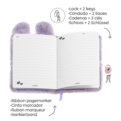 Journal intime peluche - Lapin