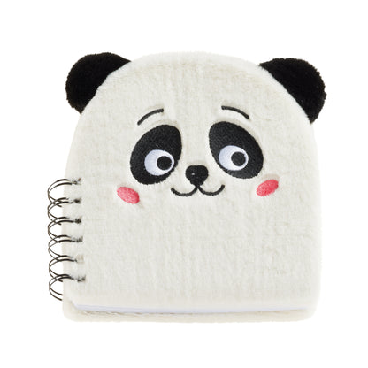 Carnet de notes peluche - Panda