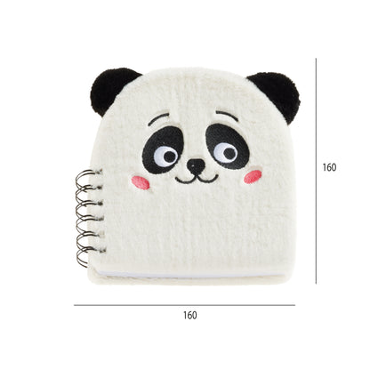 Carnet de notes peluche - Panda
