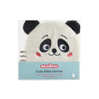 Carnet de notes peluche - Panda