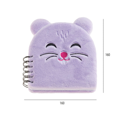 Carnet de notes peluche - Hamster