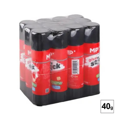 Package of 12 40g glue sticks