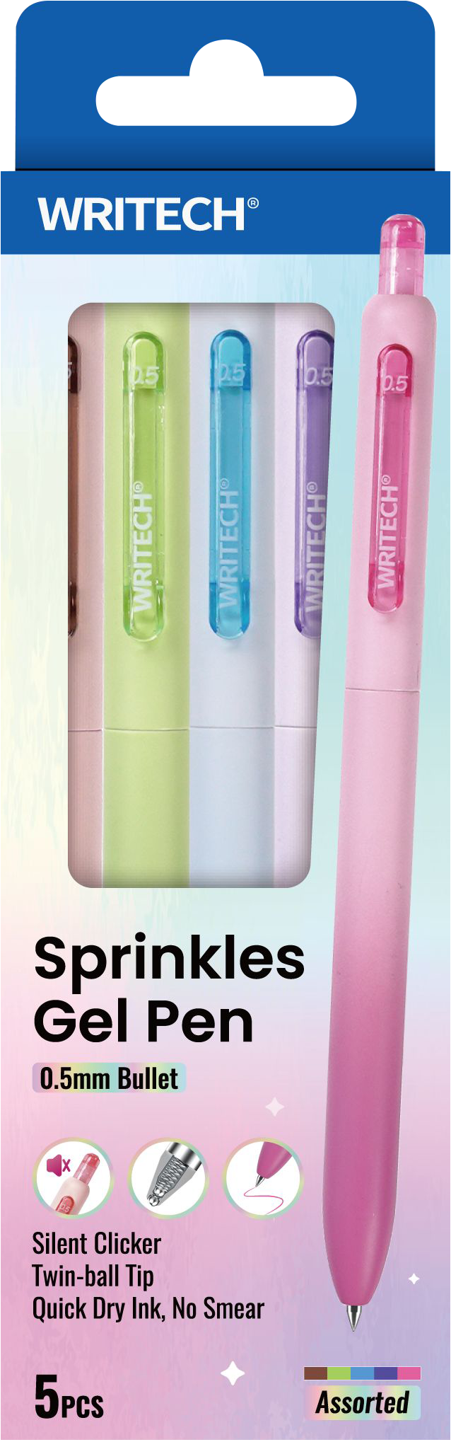 Stylo gel Sprinkles 0.5mm