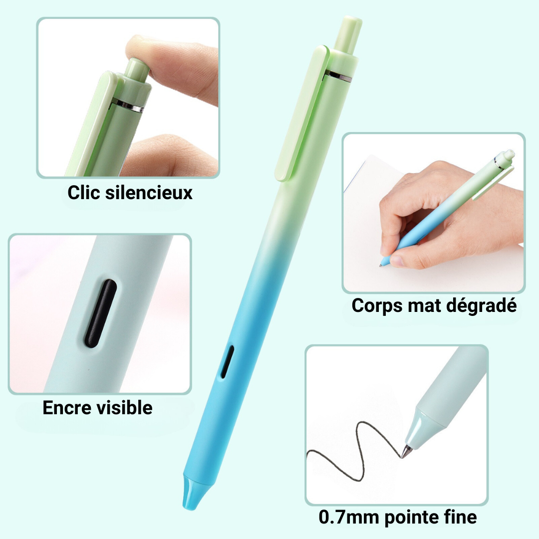 Gel Pen Ombré 0.7mm (black ink)