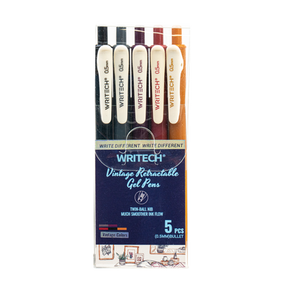 VINTAGE 0.5mm Retractable Gel Pen