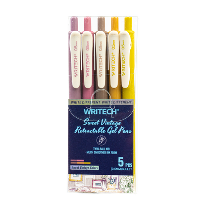VINTAGE 0.5mm Retractable Gel Pen