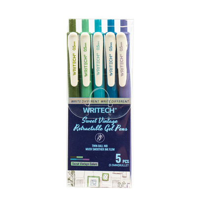 VINTAGE 0.5mm Retractable Gel Pen