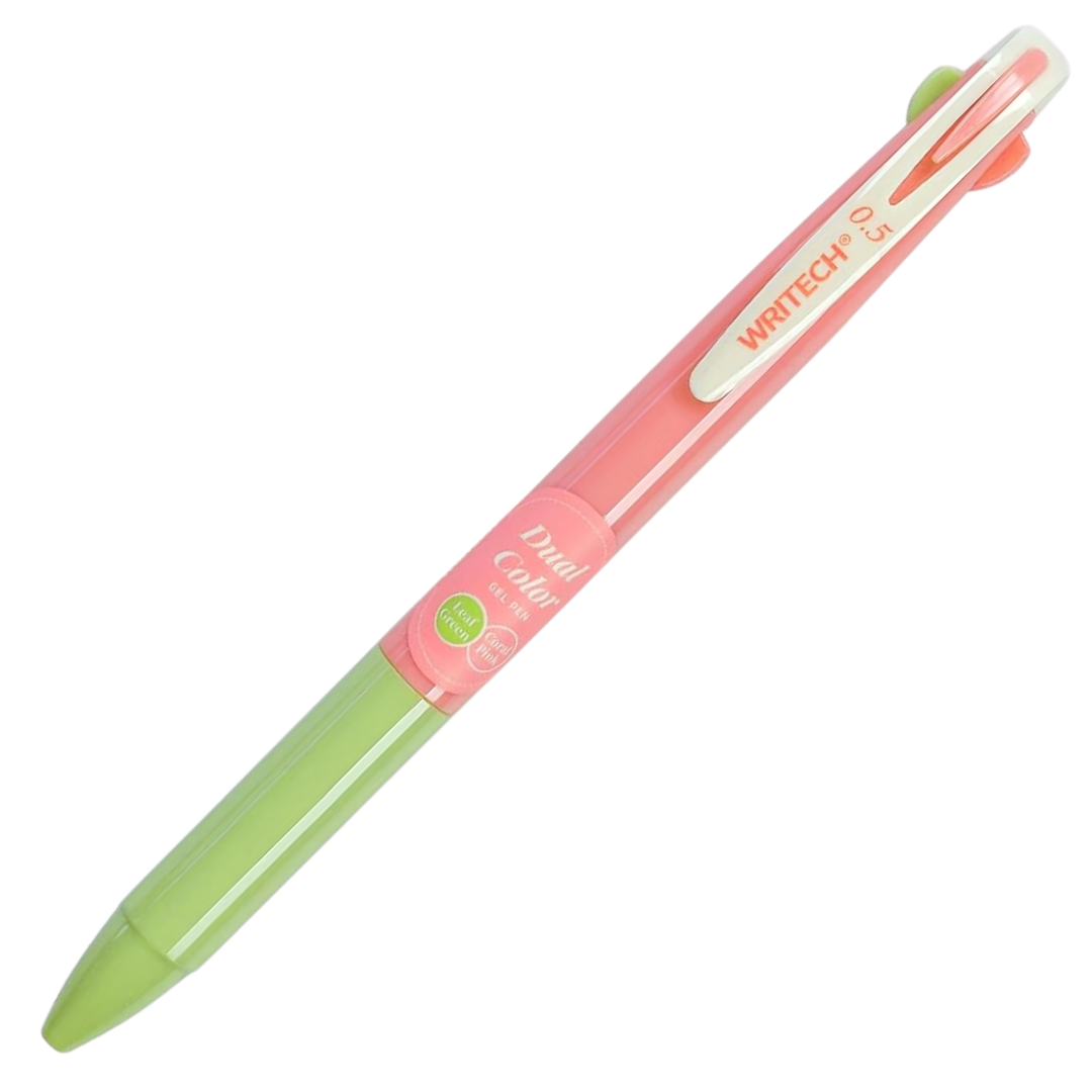 Stylo gel duo rétractable 0.5mm
