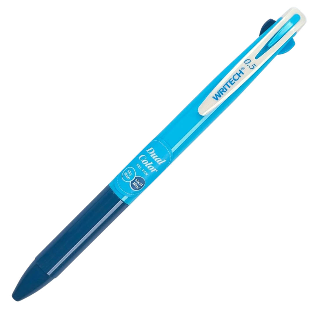 Stylo gel duo rétractable 0.5mm