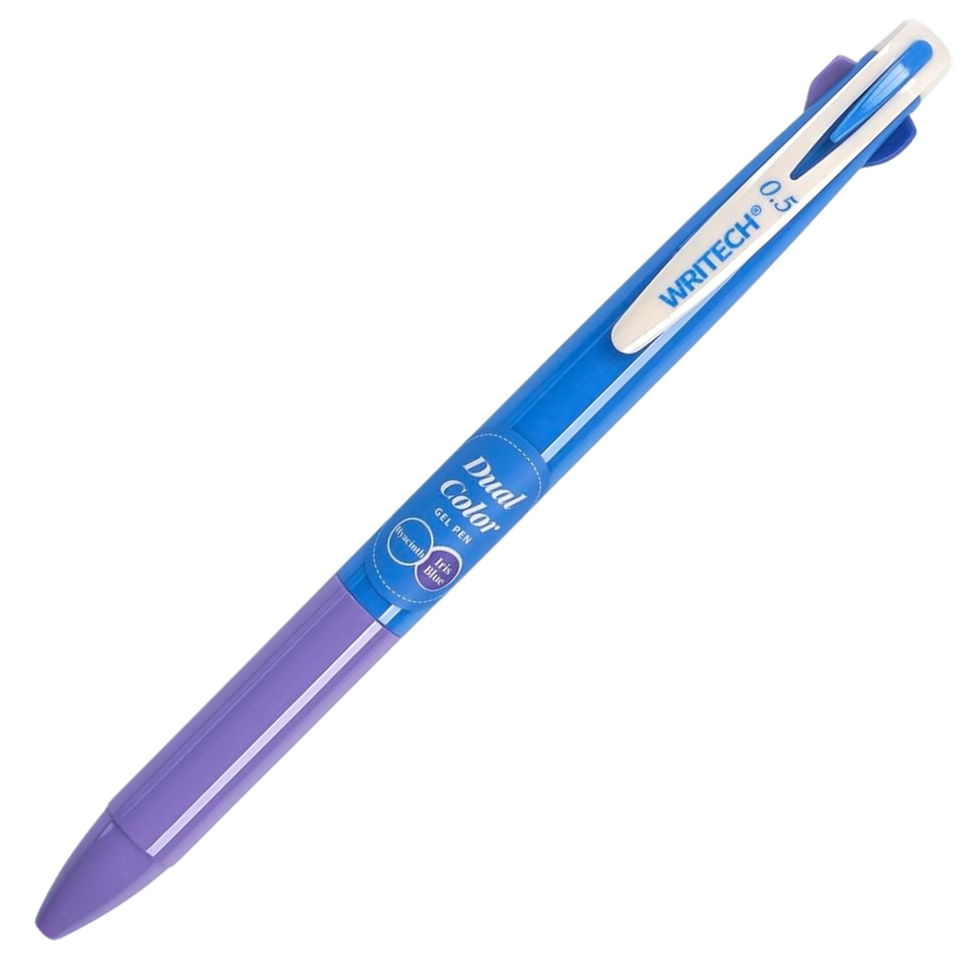 Stylo gel duo rétractable 0.5mm