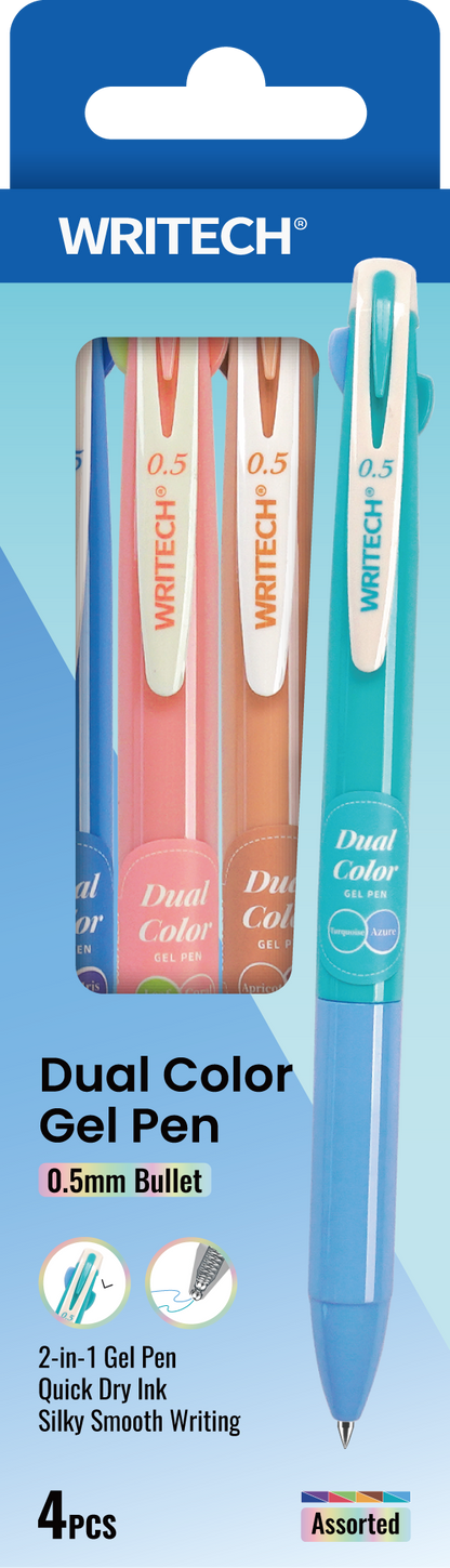 Dual Color Gel Pen 0.5mm