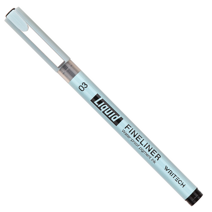 Fineliner liquide (encre noire)