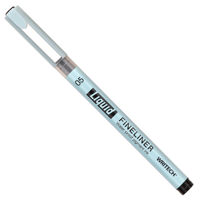 Fineliner liquide (encre noire)