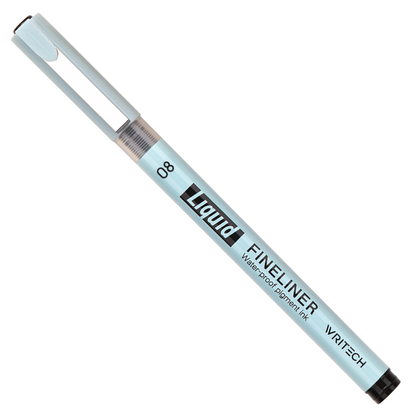 Fineliner liquide (encre noire)