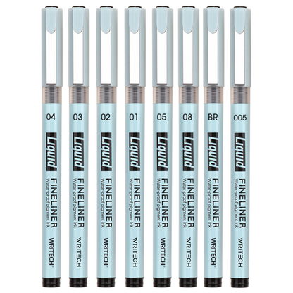 Fineliner liquide (encre noire)