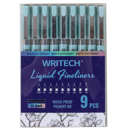 Fineliner liquide (encre noire)
