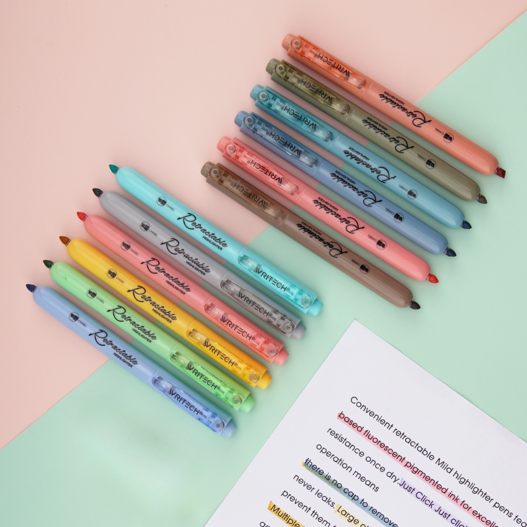 MILD or VINTAGE retractable highlighter