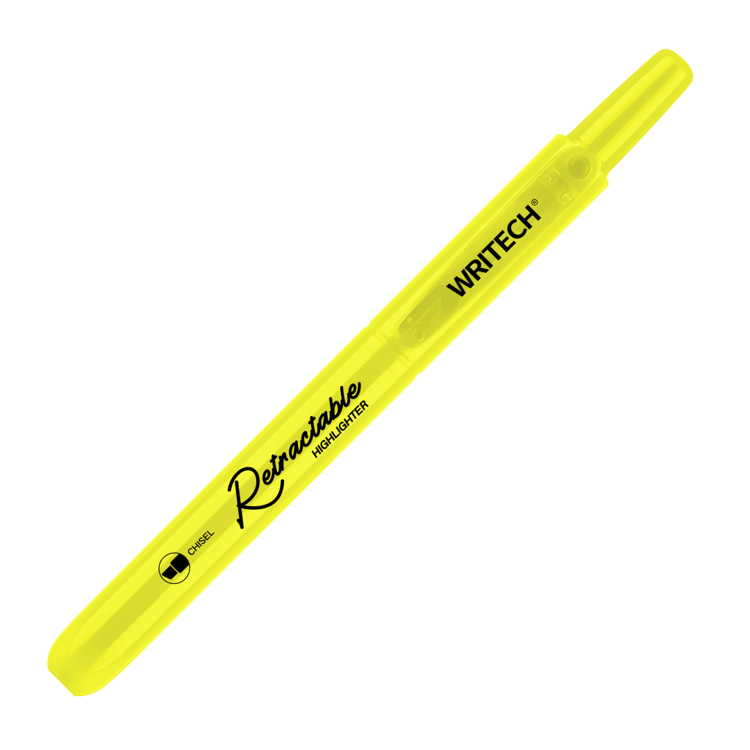 NEON retractable highlighter