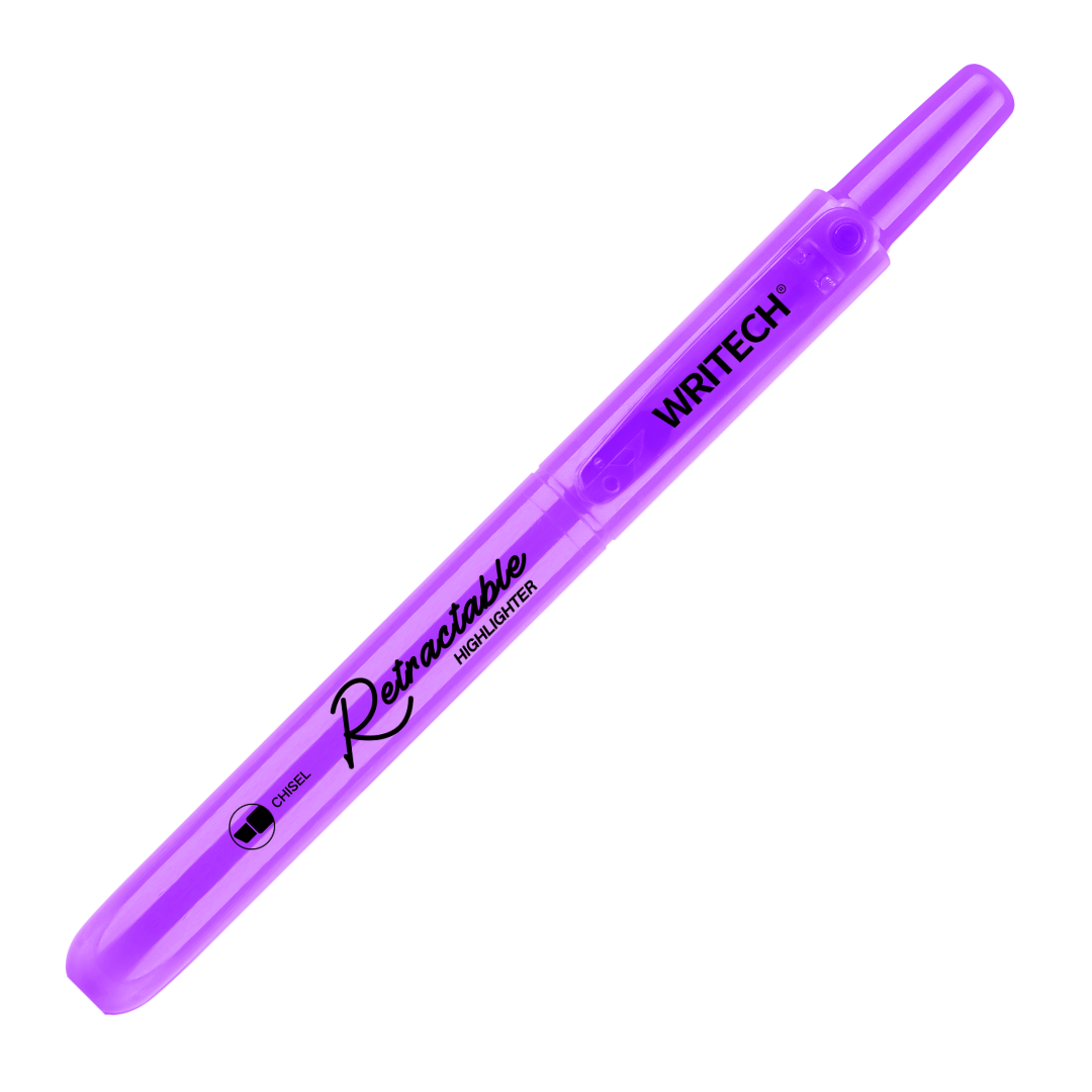 NEON retractable highlighter