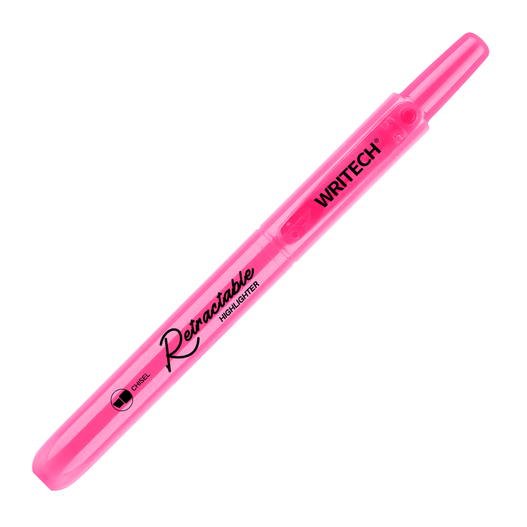 NEON retractable highlighter