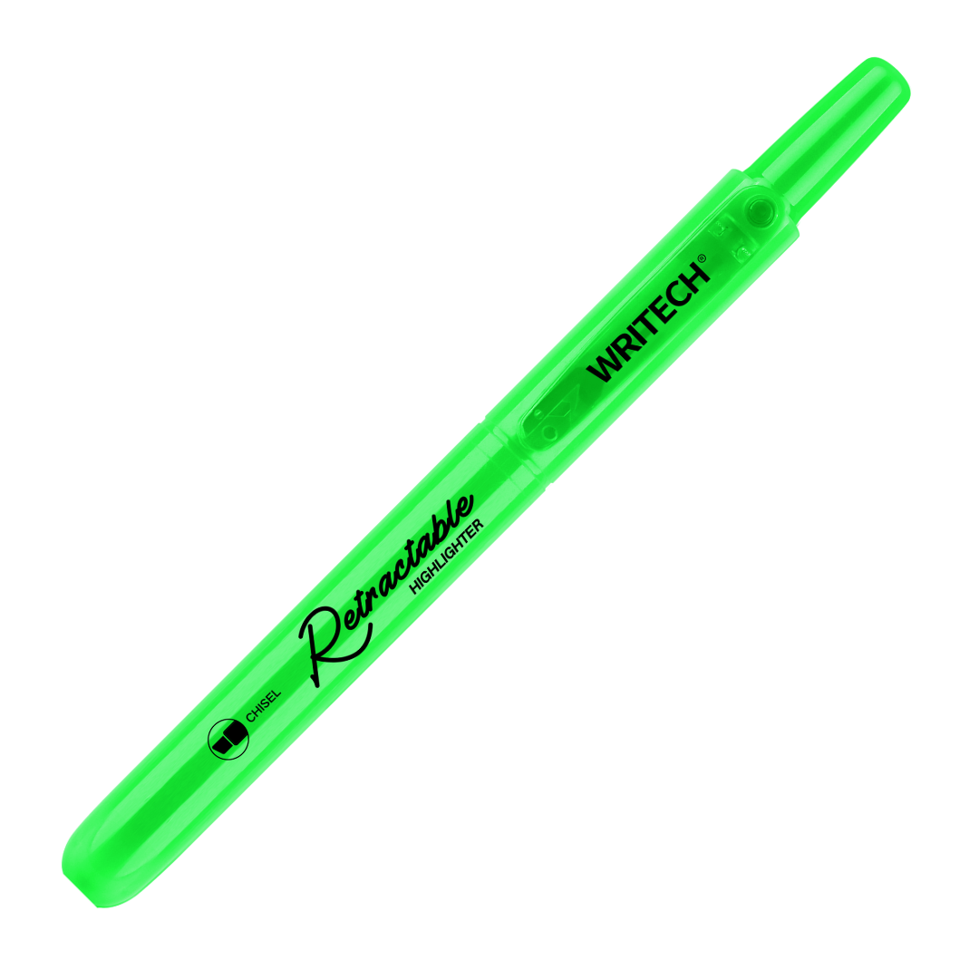 NEON retractable highlighter