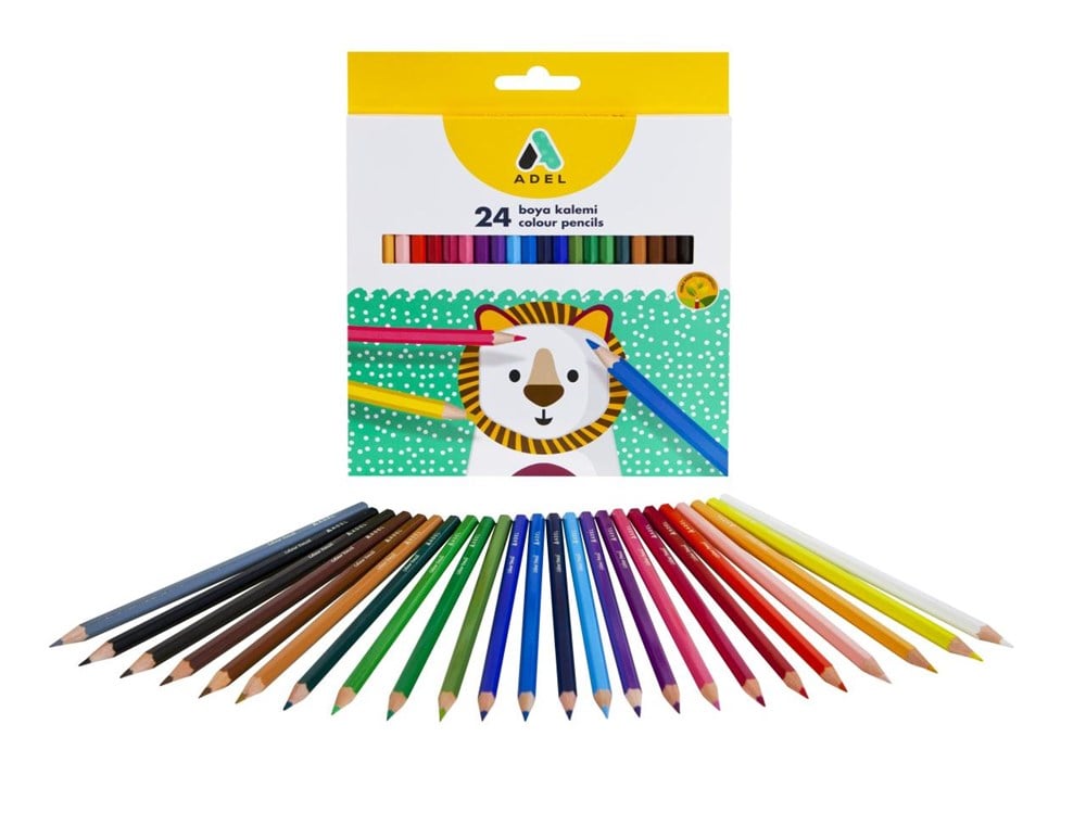 Wooden colored pencils (box of 24)