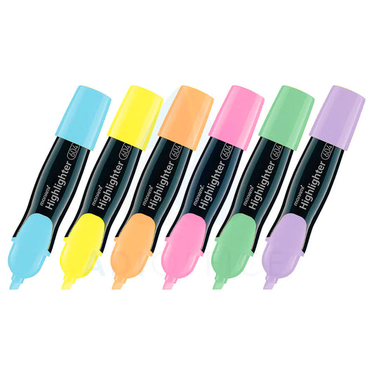Monami 604 PASTEL Highlighters