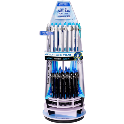Stylo gel 0.5mm VELAR (encre bleue)